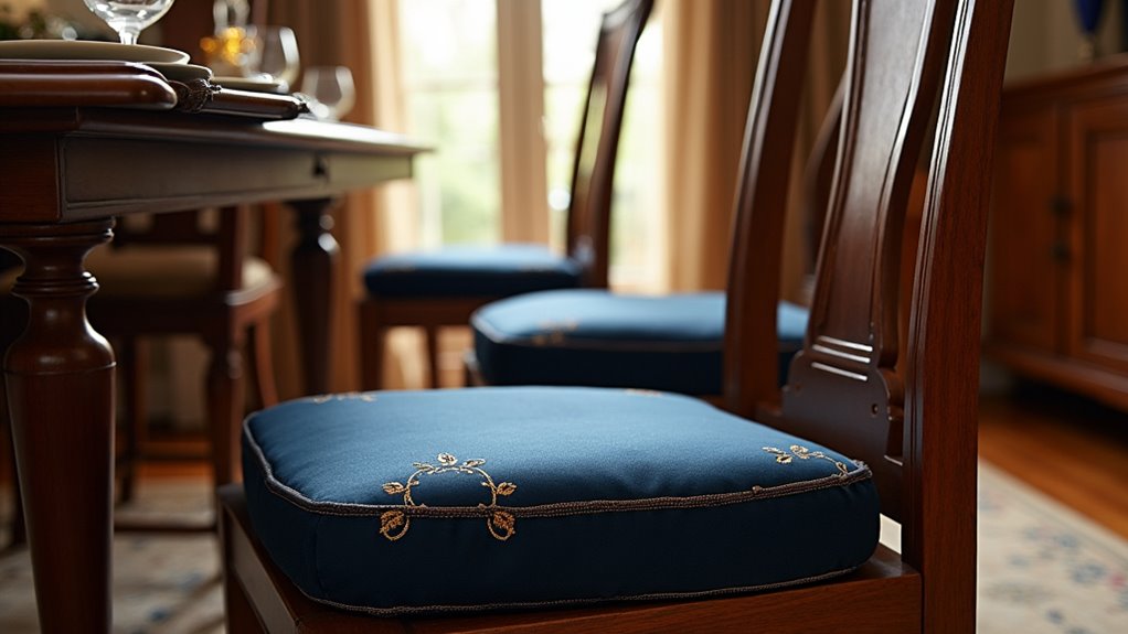 comfortable supportive dining cushions