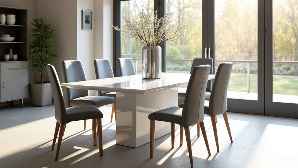 contemporary dining elegance set