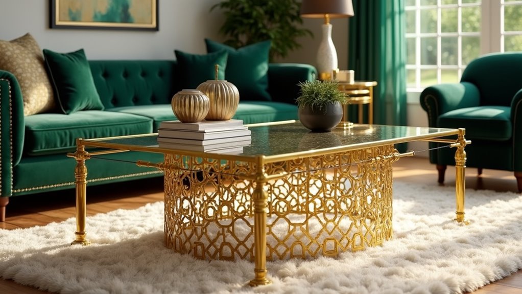 contemporary luxurious furniture set