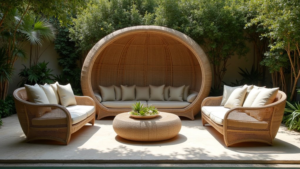 contemporary outdoor comfort design