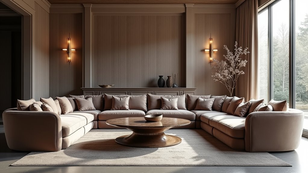 contemporary versatile durable sectional