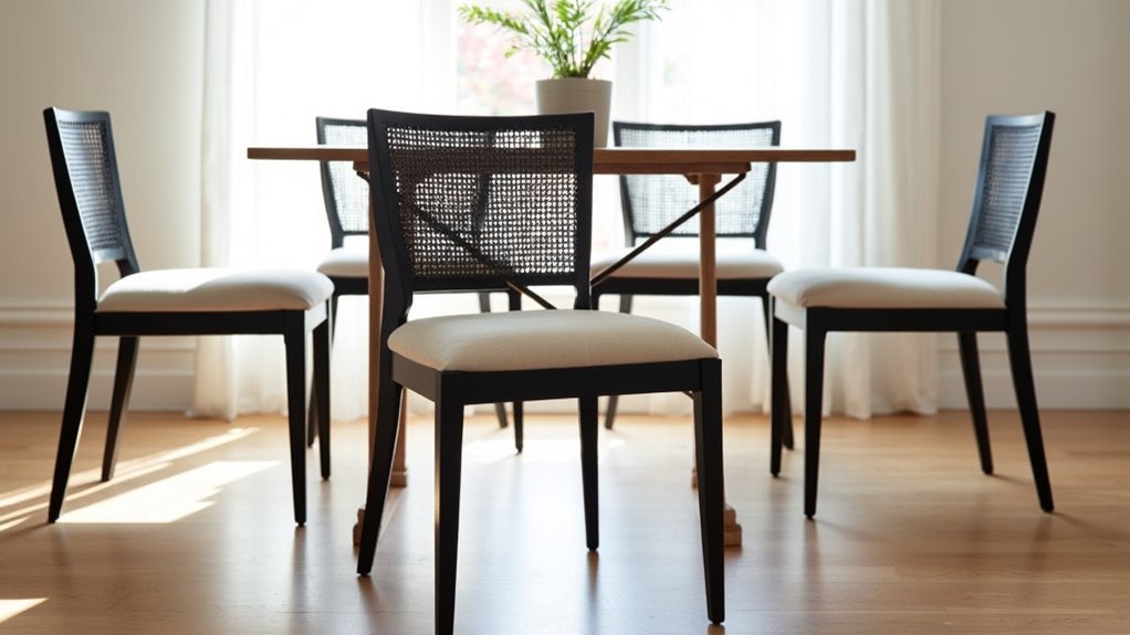 contemporary vintage dining chair