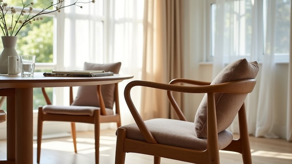 contemporary wegner style reproduction chairs