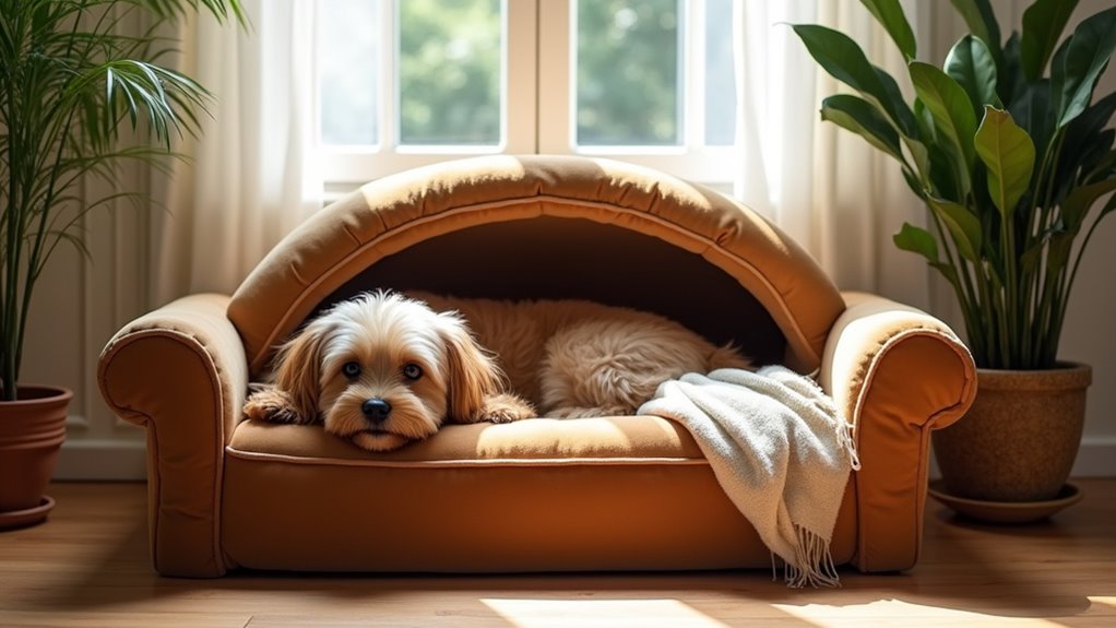cozy orthopedic dog bed