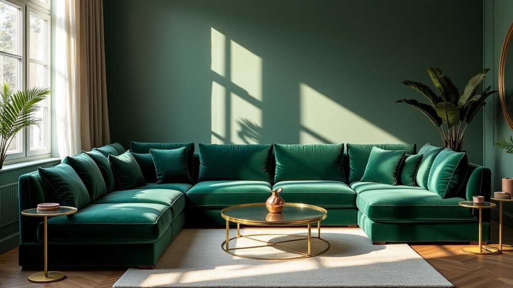 cozy plush deep seated sofas