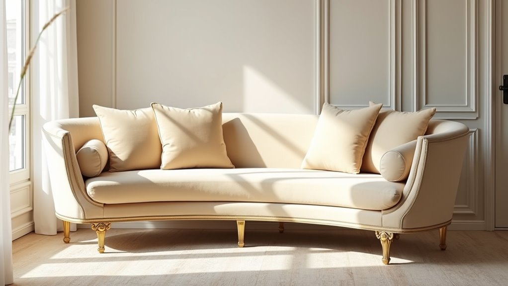 curved silhouettes enhance comfort