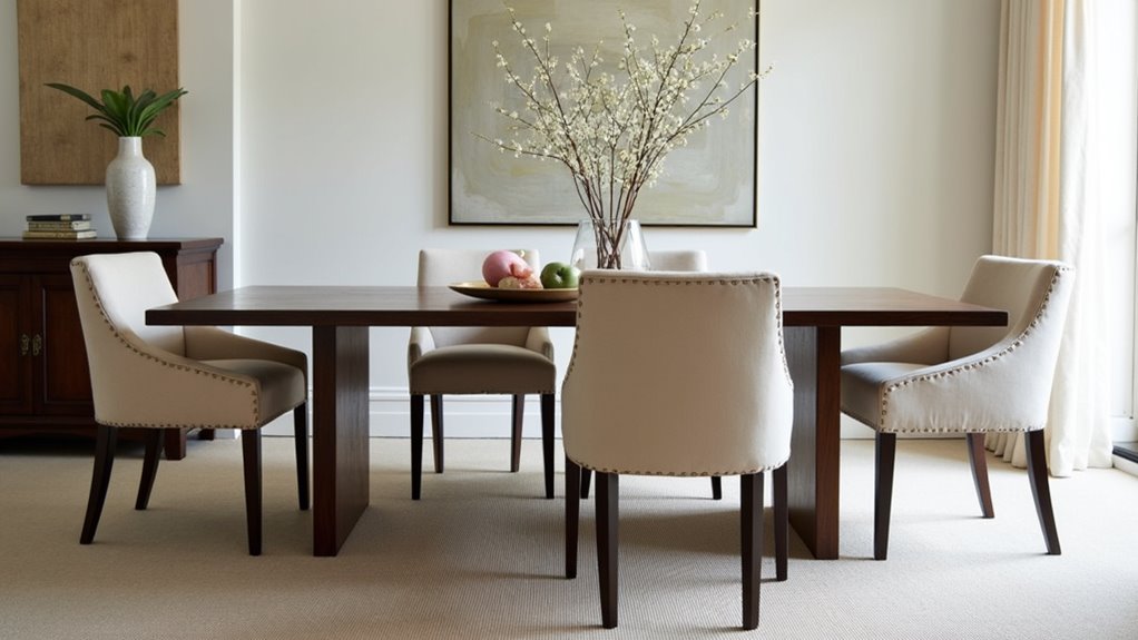 custom hardwood dining chair