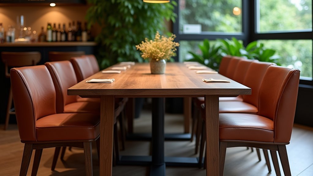 custom solid wood dining sets