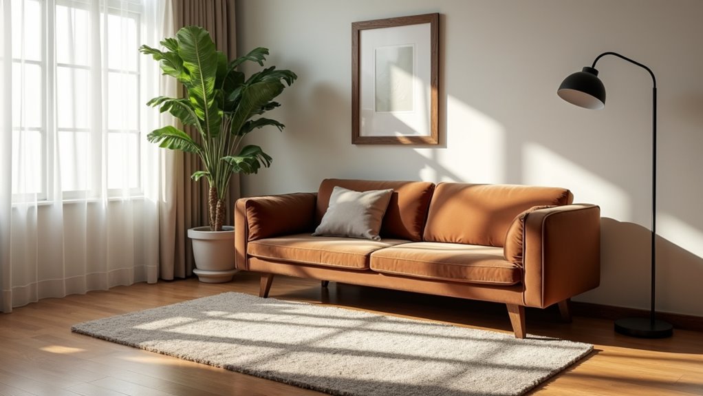 diagonal sofa arrangement tips