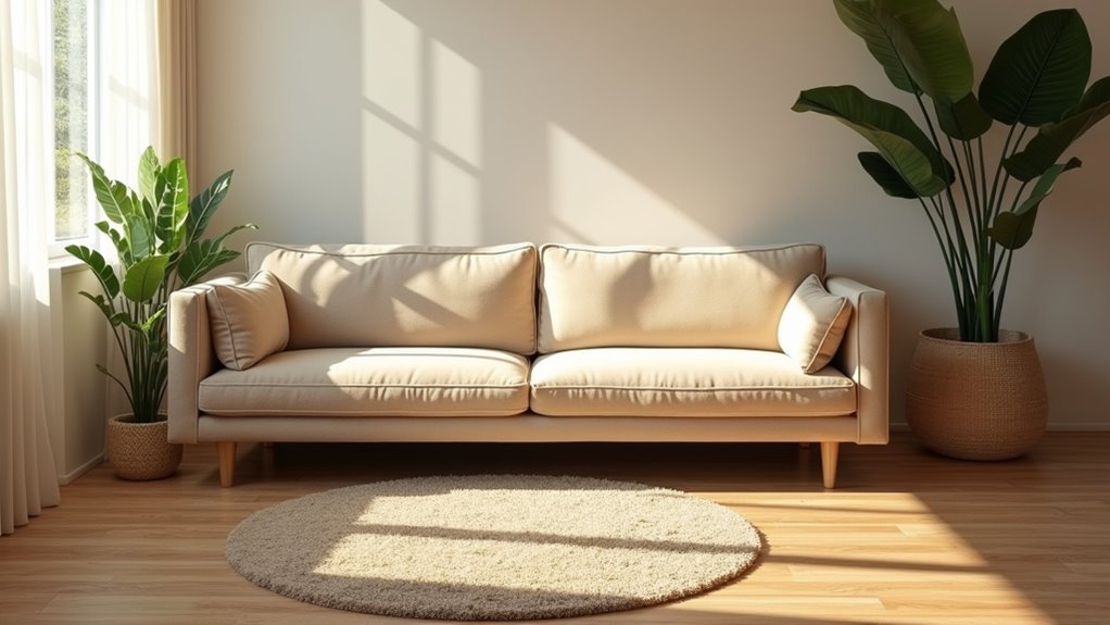 diagonal sofa placement benefits