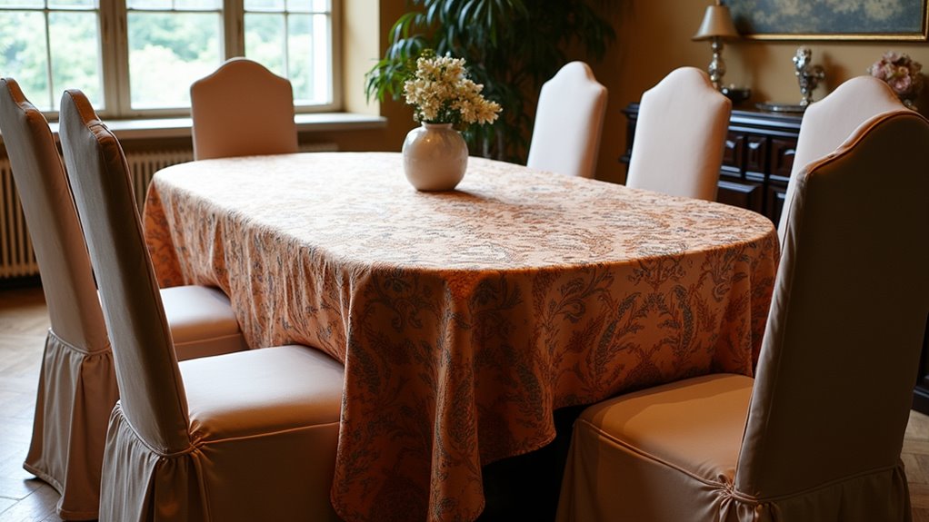 dining and chair covers