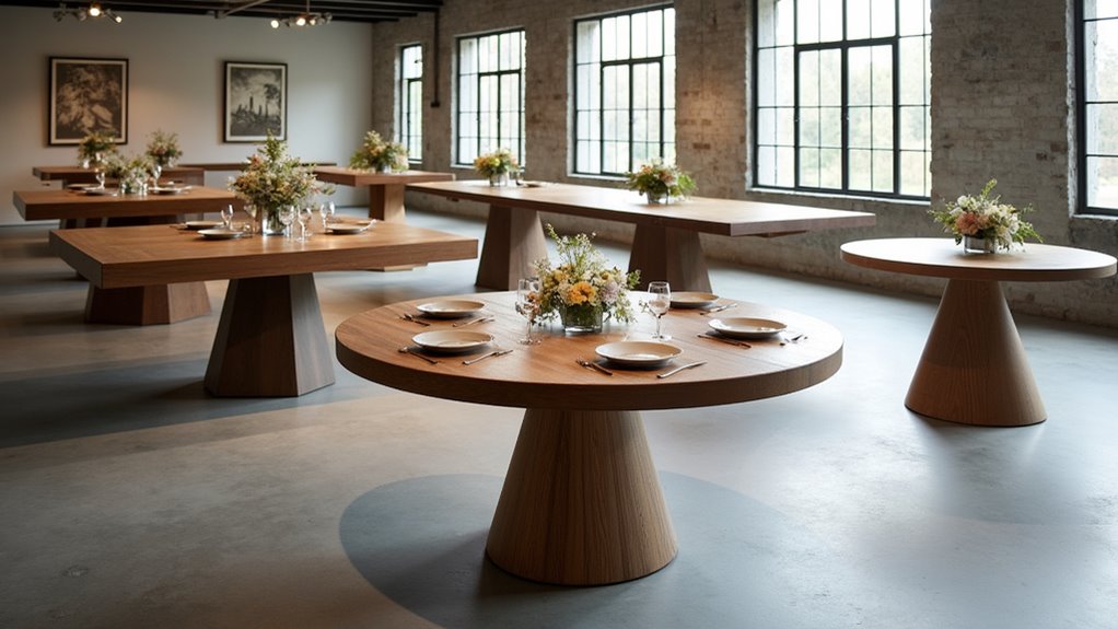 dining table size pricing