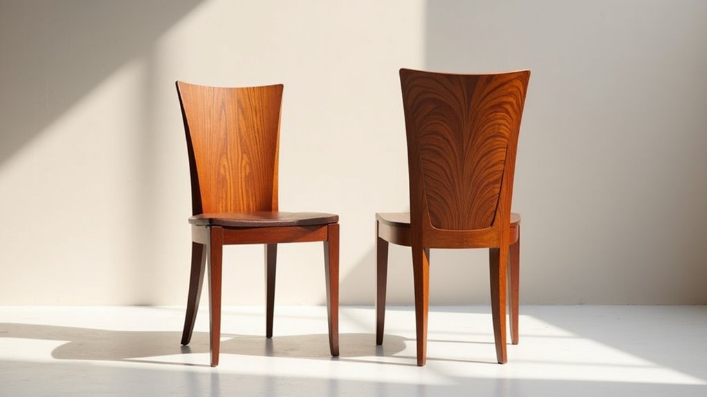 distinctive grain patterns add elegance