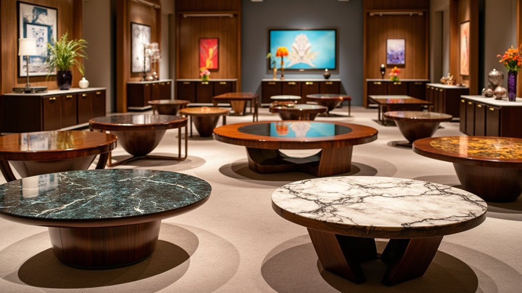 diverse coffee table options