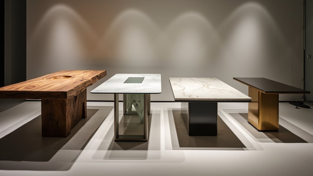 diverse dining table offerings