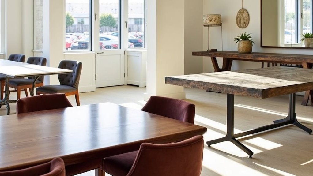 diverse dining table styles