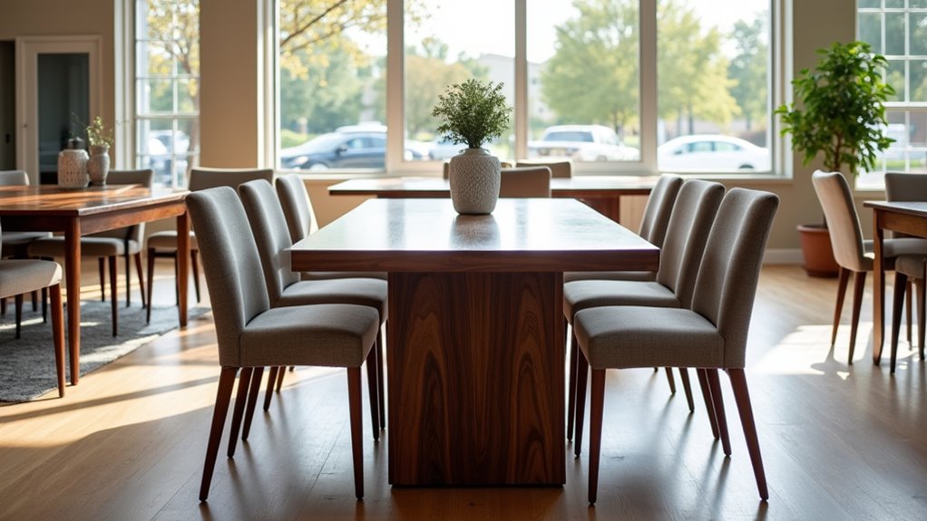diverse local dining tables