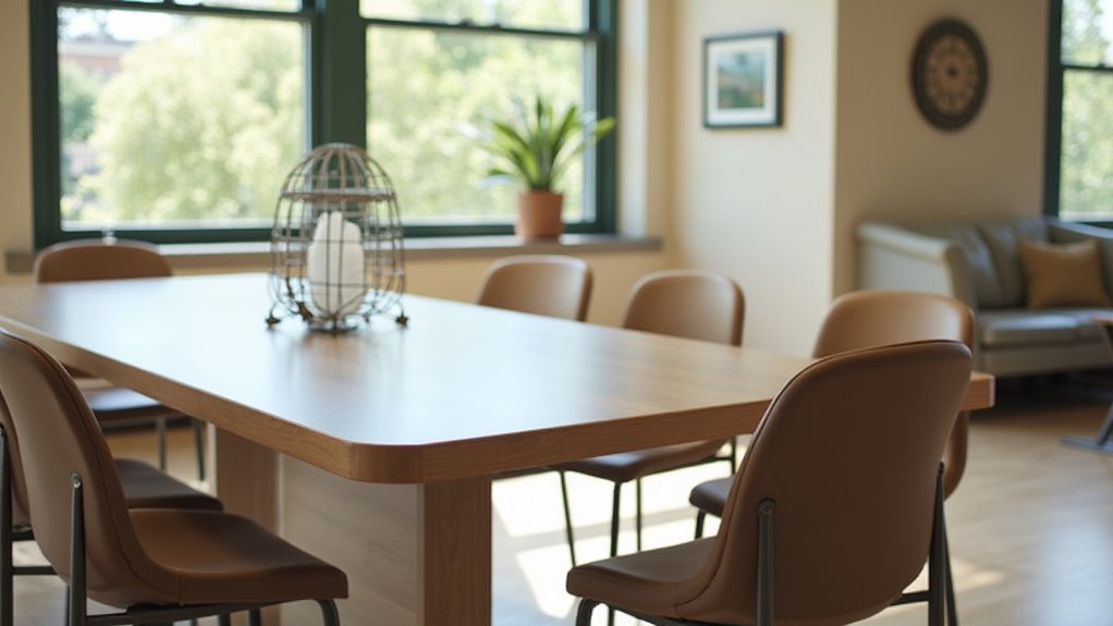 durable behavioral health dining table