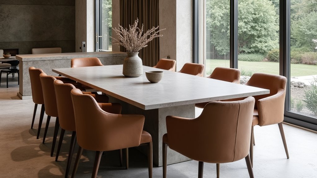 durable modern dining elegance