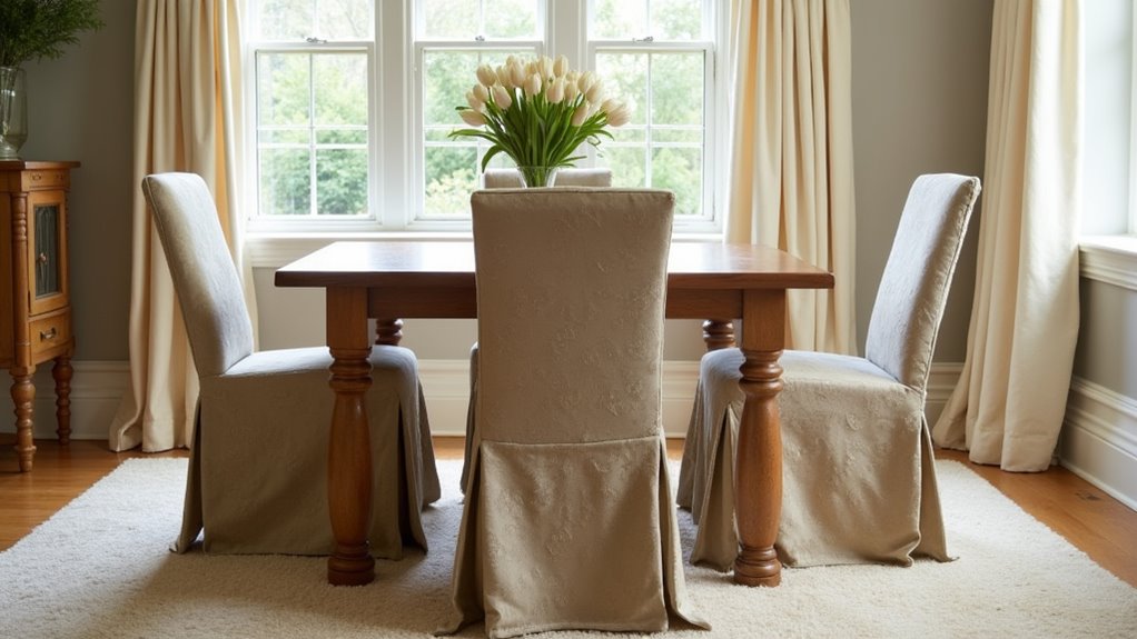 durable stylish dining chair covers
