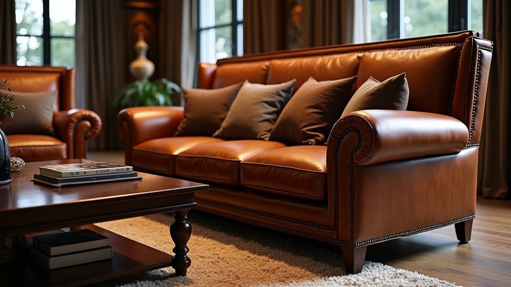 durable stylish top grain leather