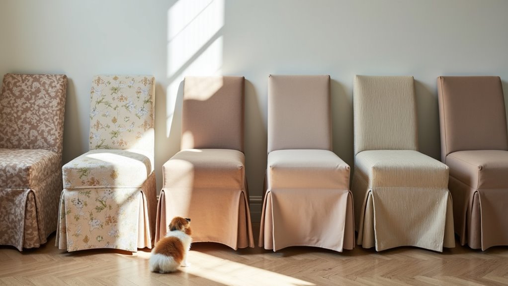 durable washable chair covers