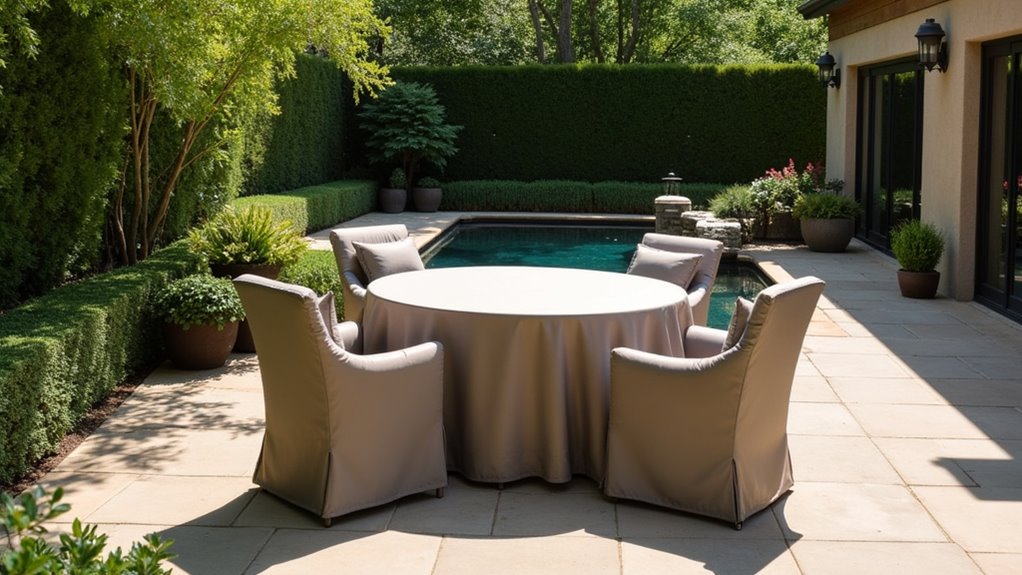 durable weather resistant dining cover