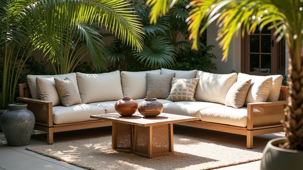 durable weather resistant outdoor couch