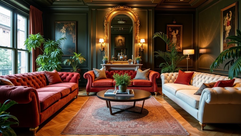 eclectic bold personalized furniture