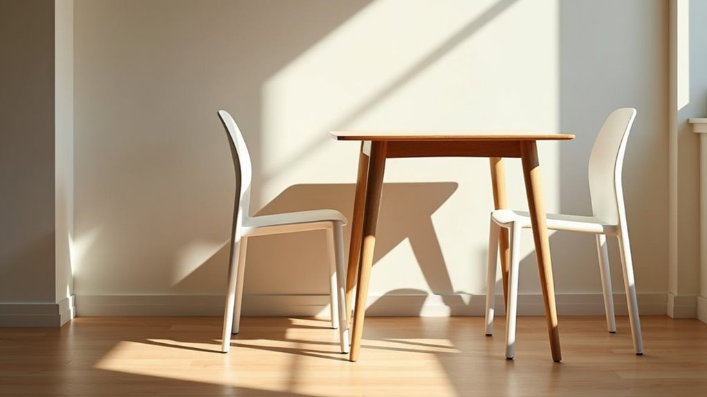 elegant compact dining solution