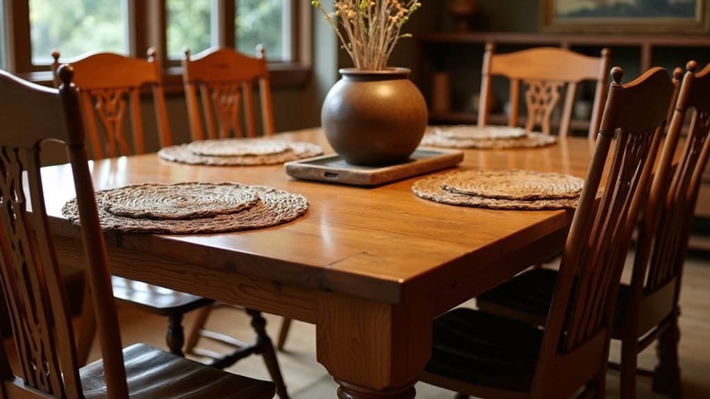 elegant compact dining table