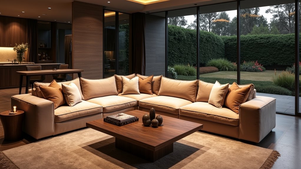 elegant customizable sectional design