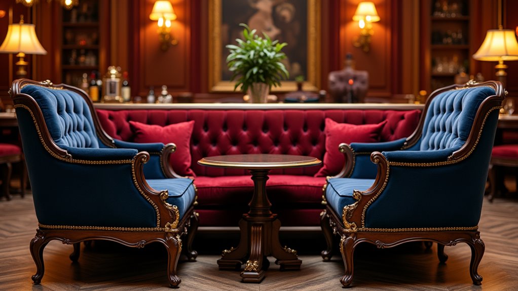 elegant dining room sofas