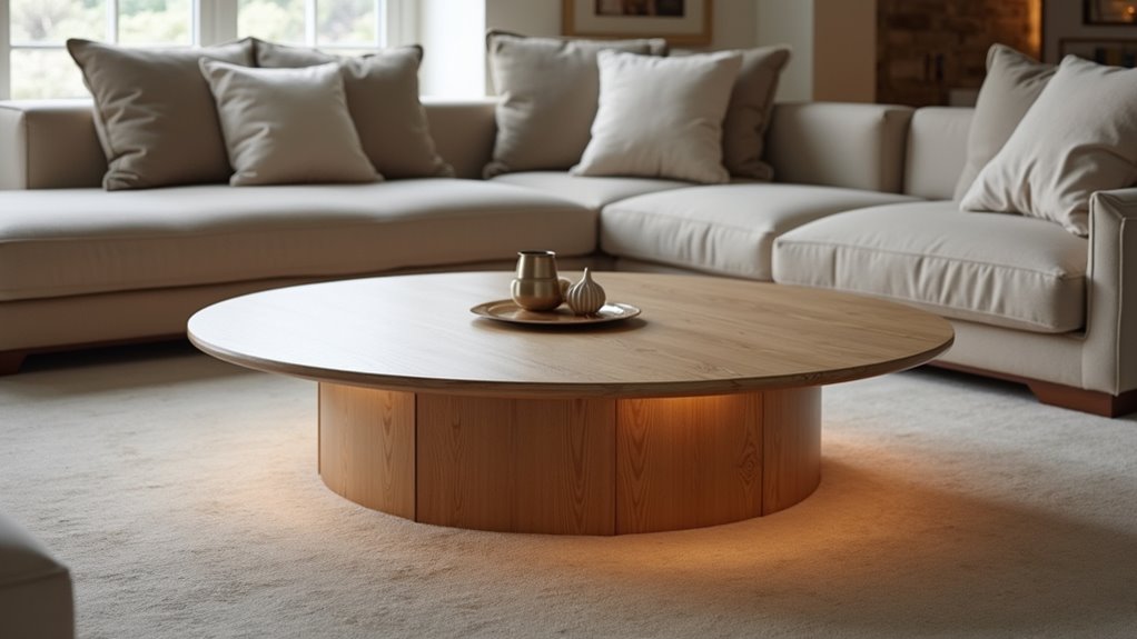 elegant fully assembled coffee table