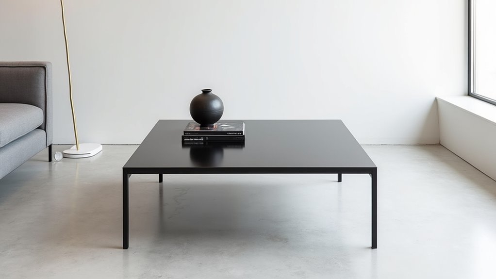 elegant functional black tables
