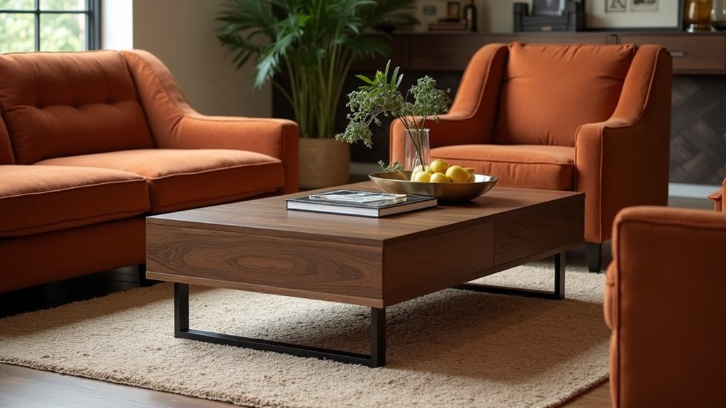 elegant functional lift top table