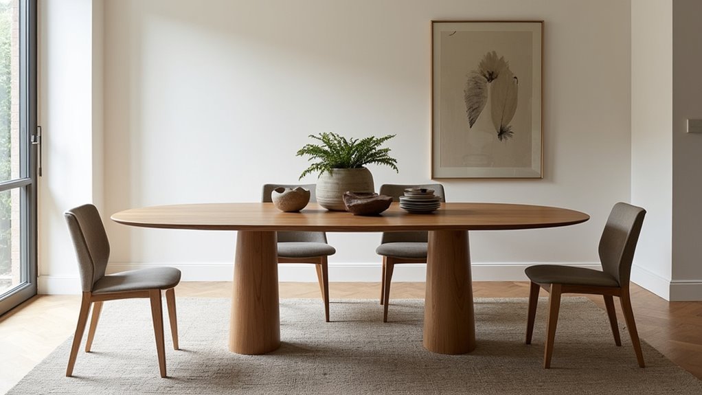 elegant functional versatile dining table