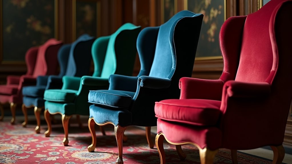 elegant historical dining seating