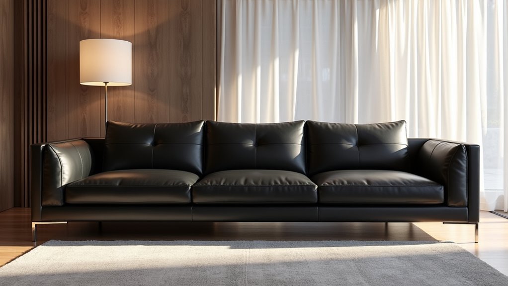 elegant italian craftsmanship sofa