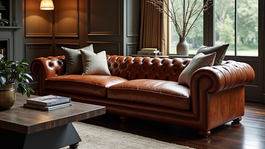 elegant italian leather sofas