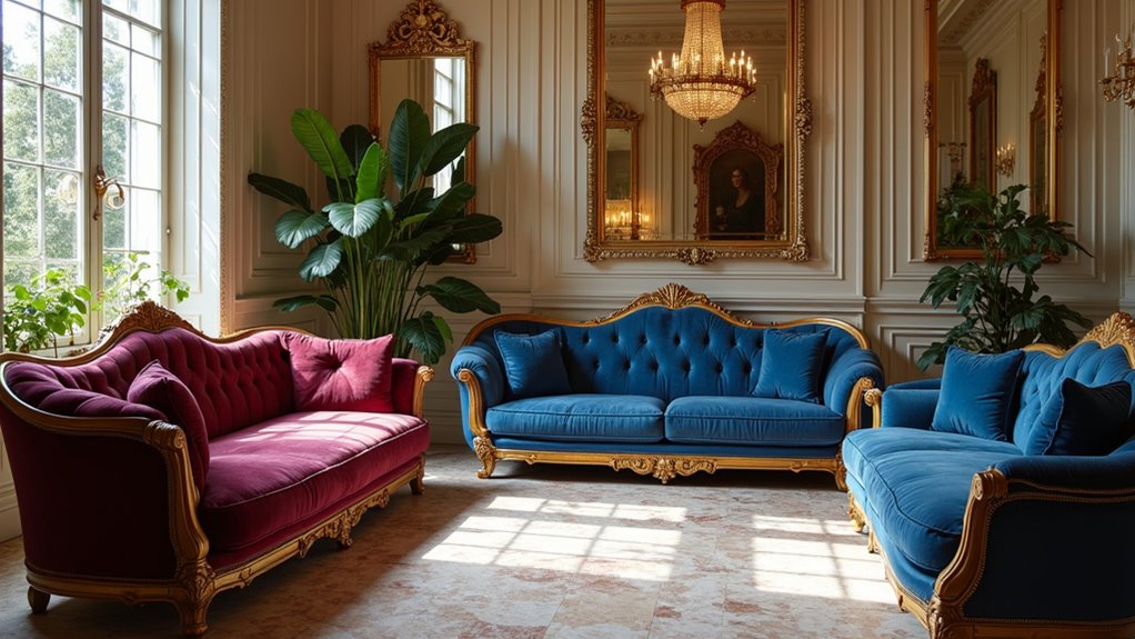 elegant italian sofa sets