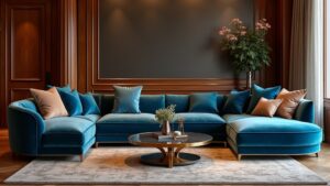 elegant luxury corner sofas