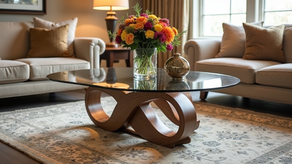 elegant marble and metal