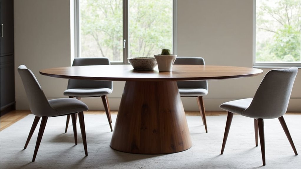 elegant marble dining table