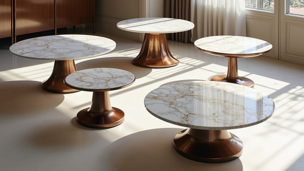 elegant marble furniture selection