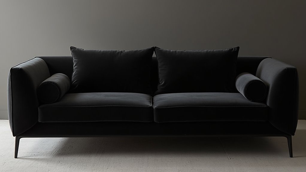 elegant mid century 3 seater sofa