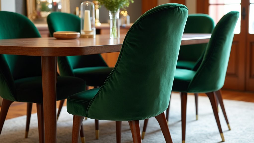 elegant mid century dining chair