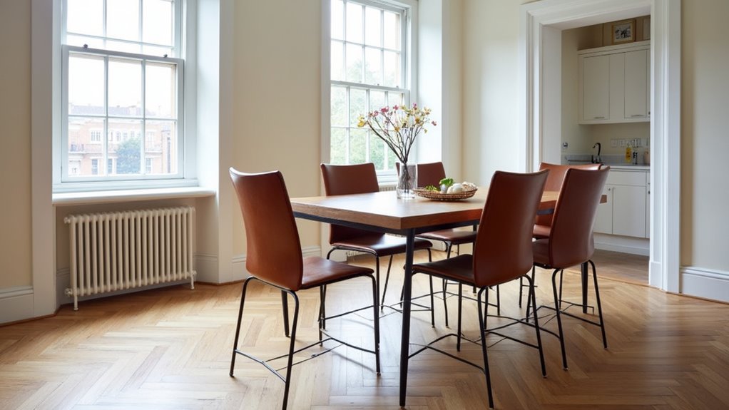 elegant mid century dining chair