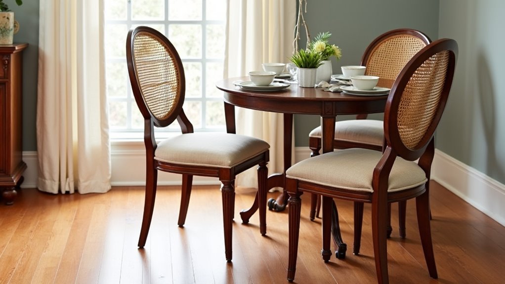 elegant mid century dining chair