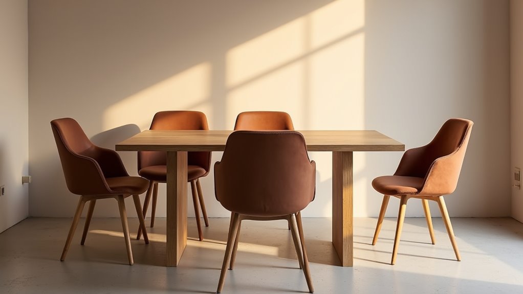 elegant minimalist dining chair